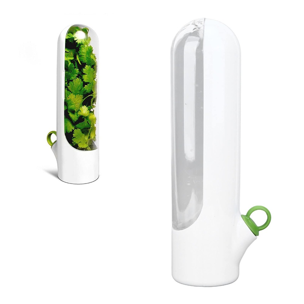 Herb Keeper Container - Herb Saver Storage Container Fresh Herb