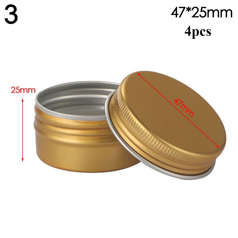 Food Storage News - 4pcs New Candle Jars for Cream