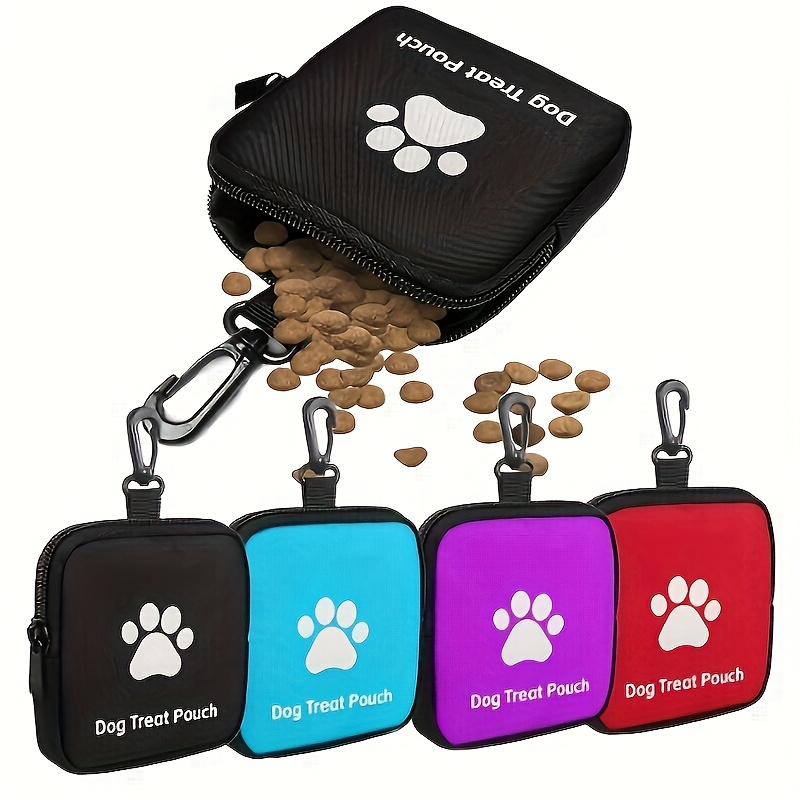 Food Storage Without Plastic - Portable Dog Treat Bag and Training