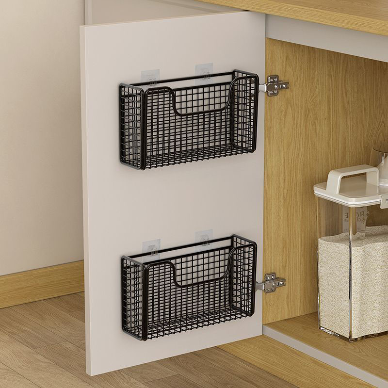 Food Storage Cabinet For Kitchen - For Wall-mounted Cabinet Plastic Wrap Rack