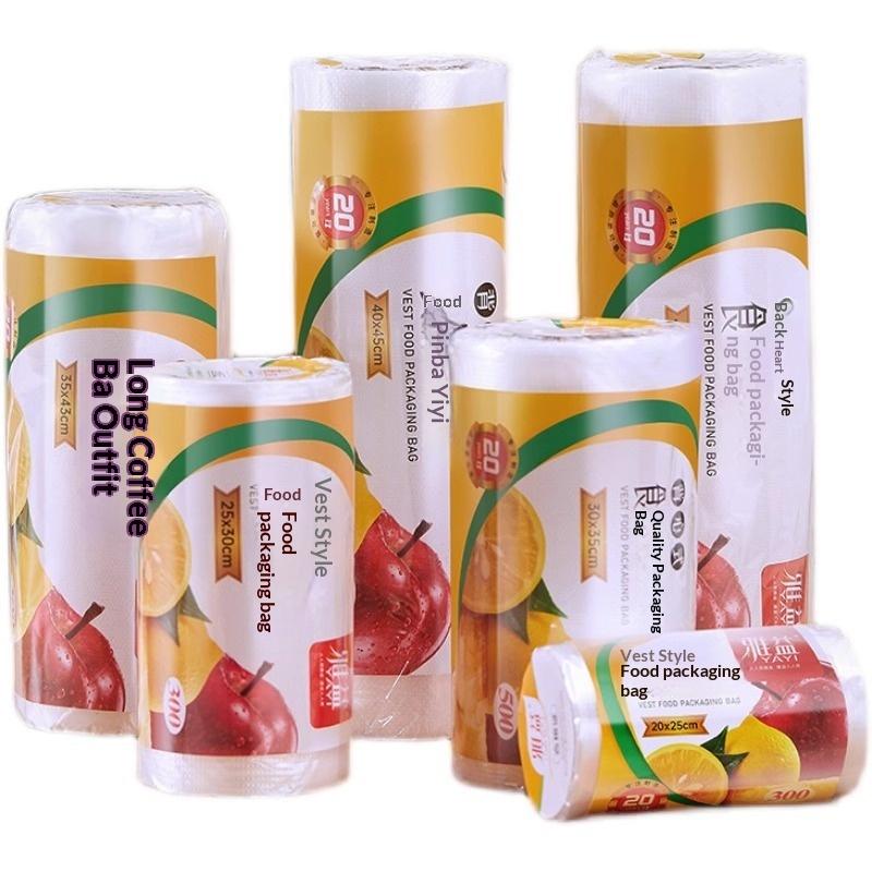 Food Storage Microwave Safe - 200/300/500pcs Food-Grade PE Home Use Preservation