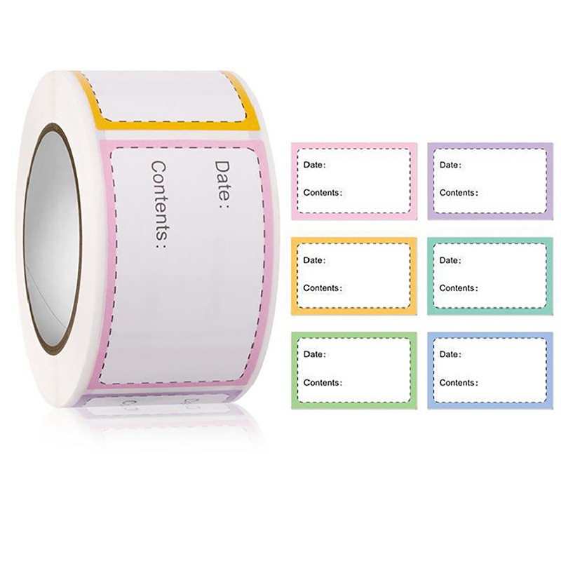 Food Storage Label - 250Pcs/Roll Self-Adhesive Freezer Refrigerator Food Storage