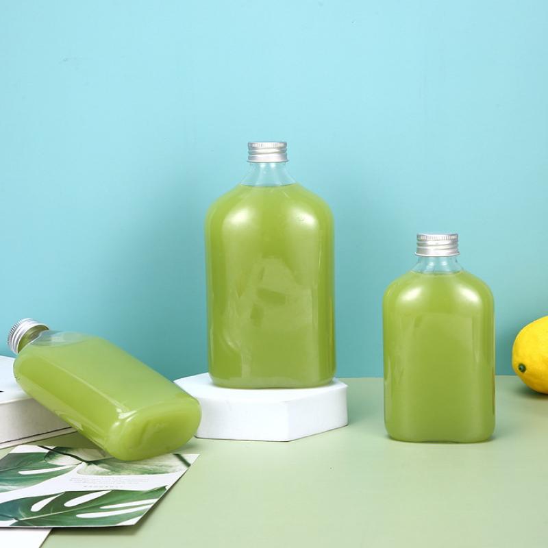 Food Storage Without Plastic - 1pcs Plastic Milk Tea Drink Bottle