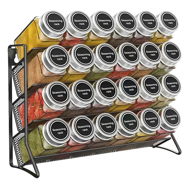 4 Tier Carbon Steel Spice Orga - Food Storage Utensils recension och pris