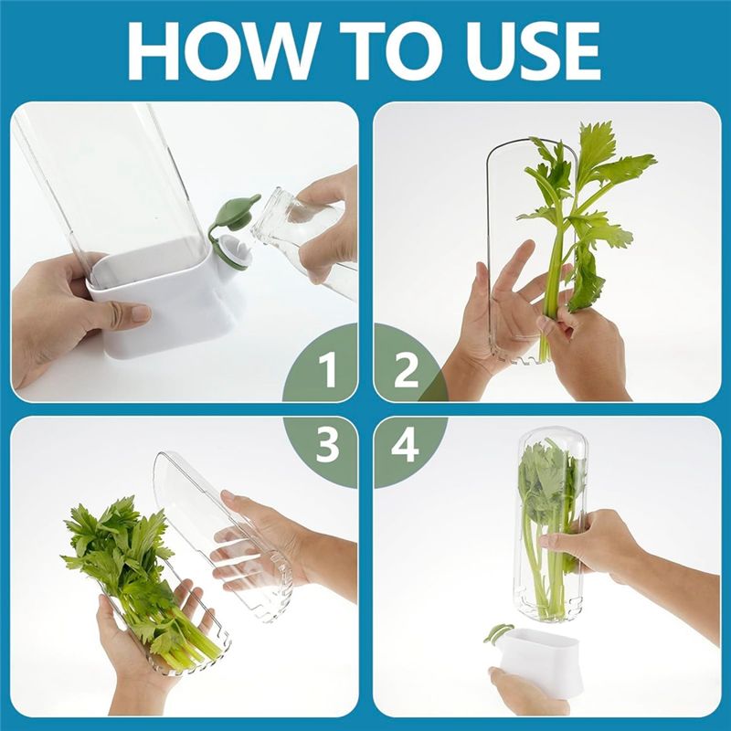 A23E-Fresh Herb Keeper For Ref - Herb Keeper Container recension och pris