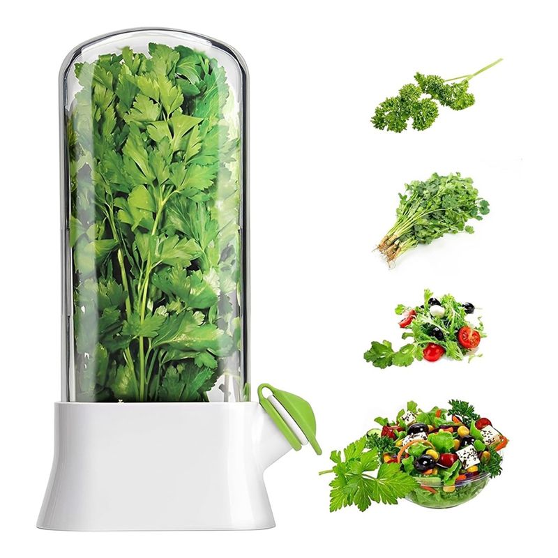 A23E-Fresh Herb Keeper For Ref - Herb Keeper Container recension och pris