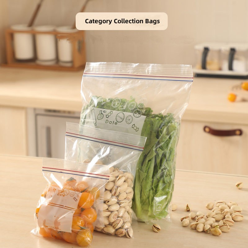 Reusable Zip Lock Bag Food Gra - Food Storage Zipper Bags recension och pris