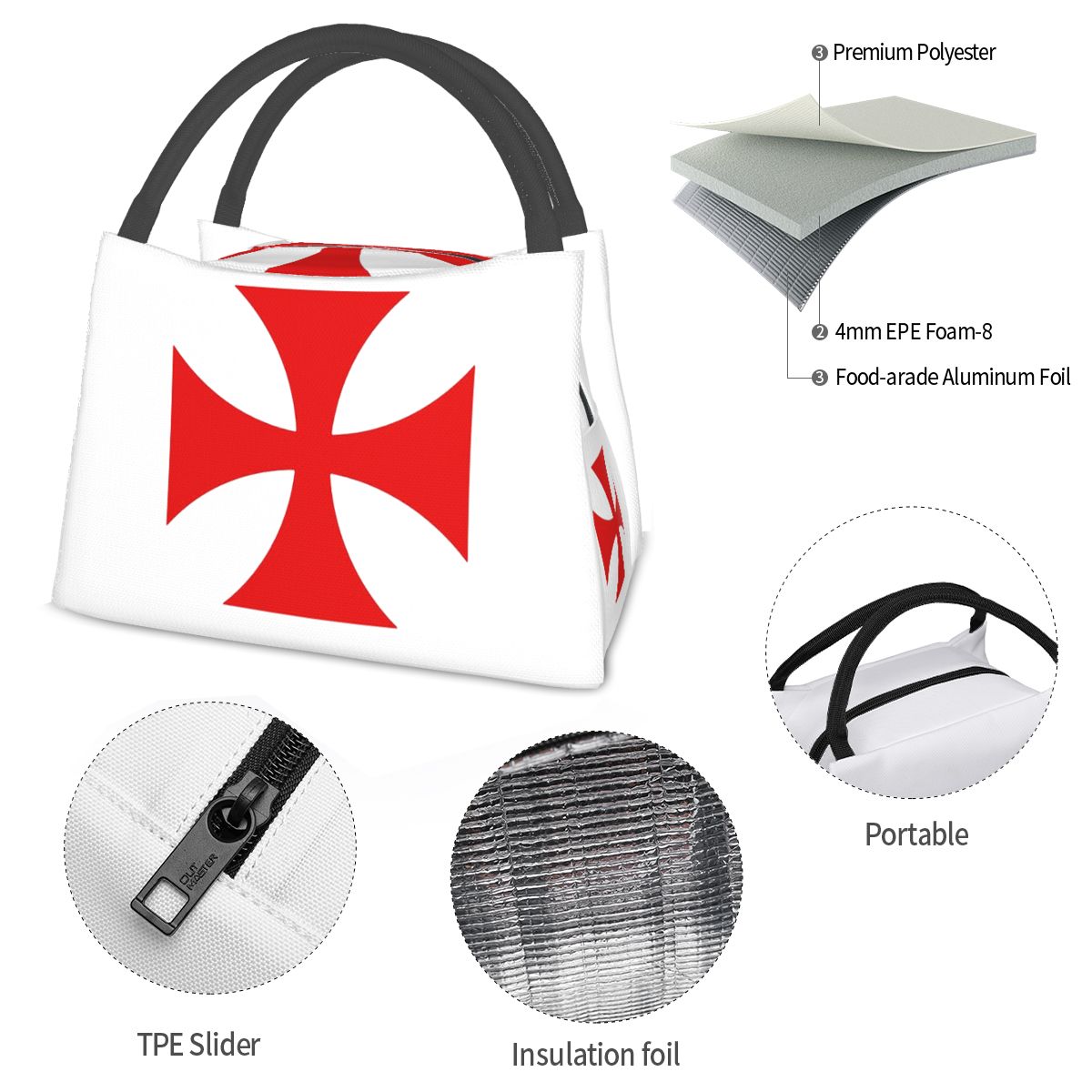 Medieval Emblem Templar Sofa O - Food Storage Medieval recension och pris