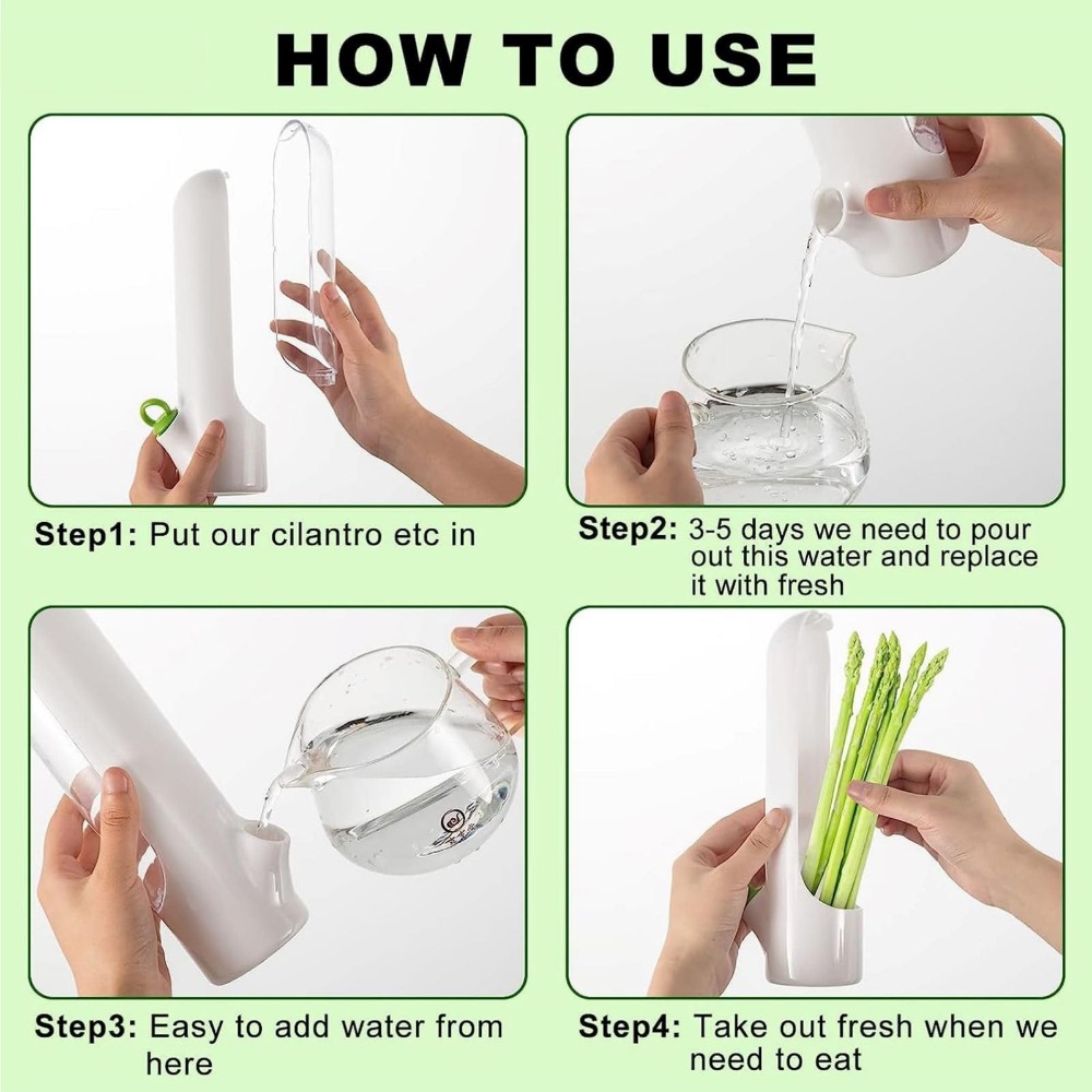 Herb Saver Storage Container F - Herb Keeper Container recension och pris