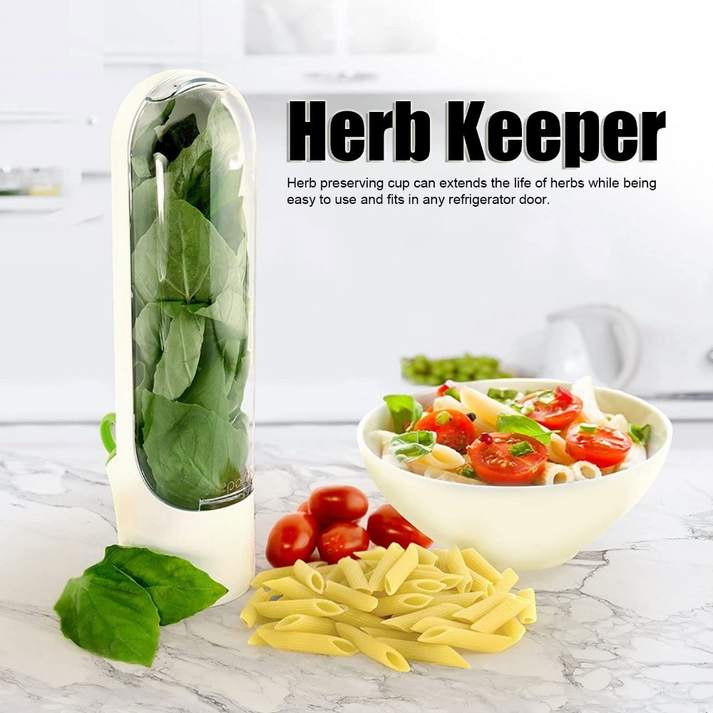 Herb Saver Storage Container F - Herb Keeper Container recension och pris