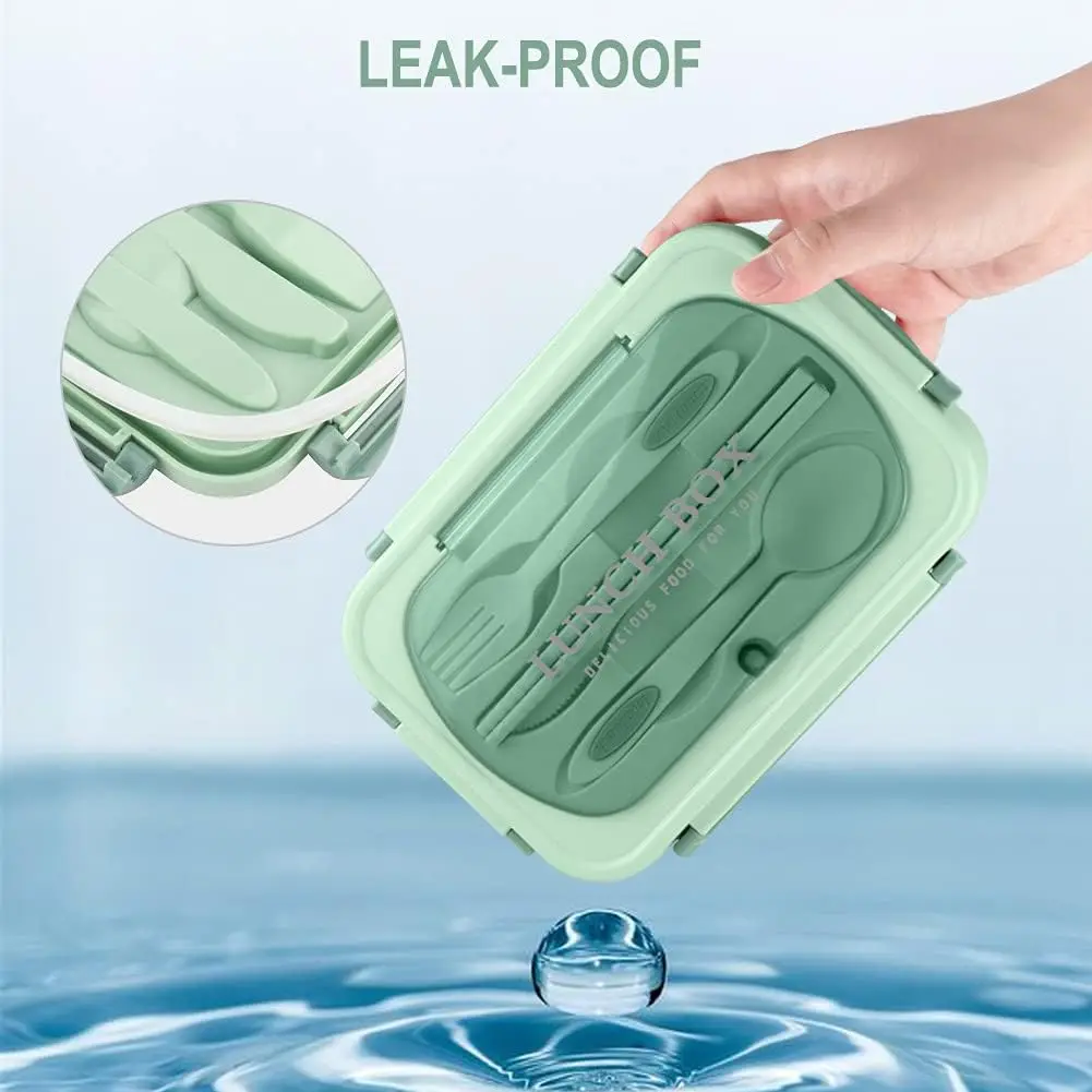 1200ML Bento Lunch Box For Adu - Food Storage Microwave Safe recension och pris