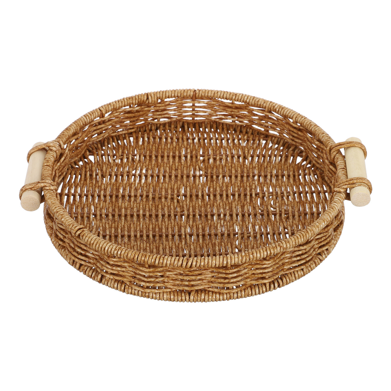 Imitation Rattan Bread Basket  - Food Storage Table recension och pris