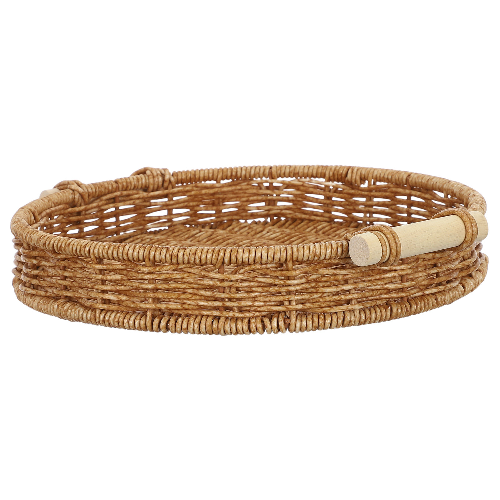 Imitation Rattan Bread Basket  - Food Storage Table recension och pris