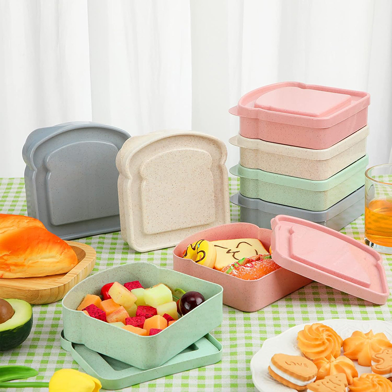 Sandwich Containers Lunch Box  - Food Storage Made Easy recension och pris
