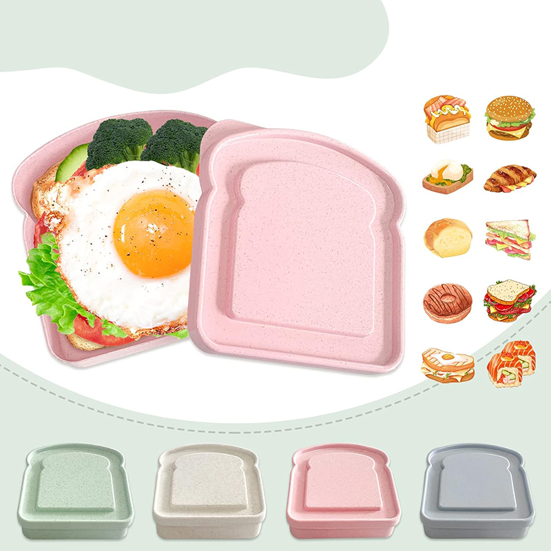 Sandwich Containers Lunch Box  - Food Storage Made Easy recension och pris