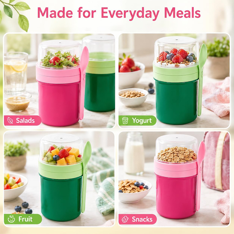 Portable Double Layer Overnigh - Food Storage Warehouse recension och pris
