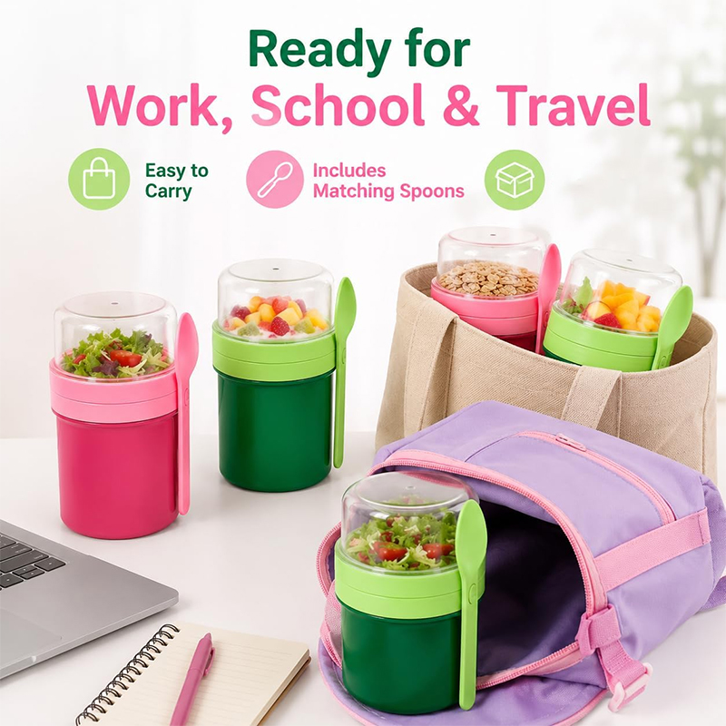 Portable Double Layer Overnigh - Food Storage Warehouse recension och pris
