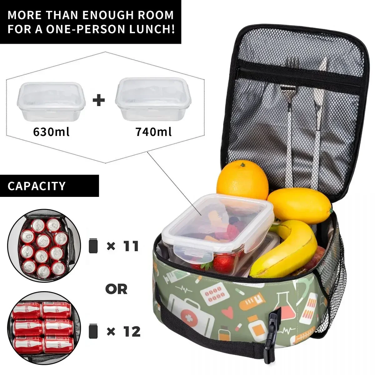 Nurse Healthcare Pattern Merch - Food Storage Zipper Bags recension och pris