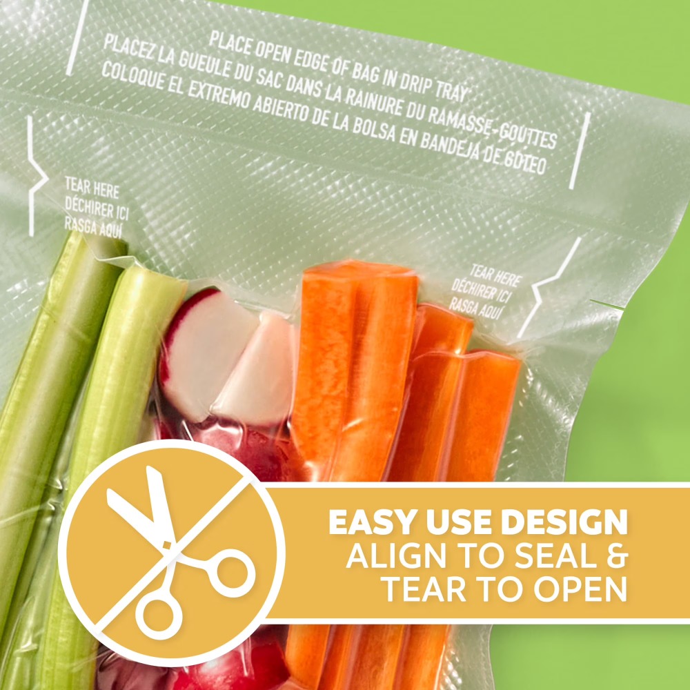 FoodSaver Pint Vacuum Seal Bag - Food Storage Vacuum Bags recension och pris