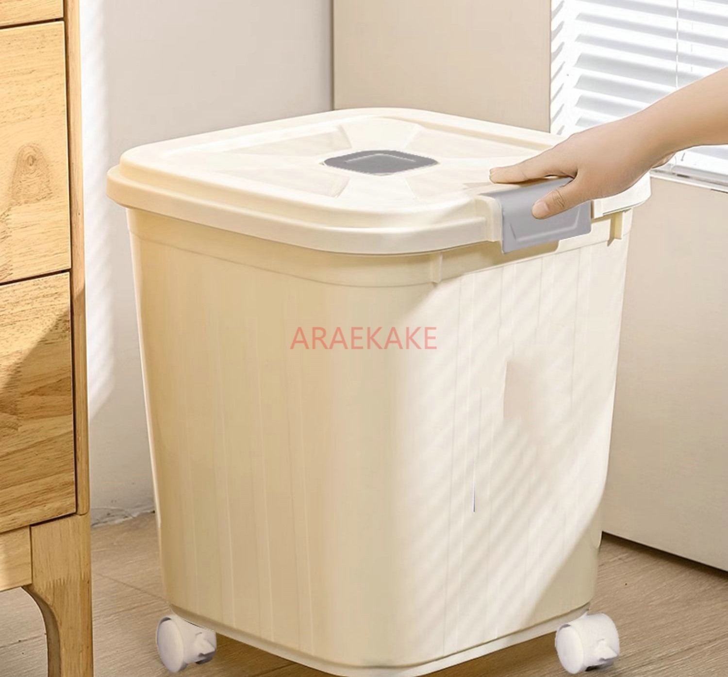 Cat food storage bucket, dog f - Food Storage Freeze Dried recension och pris