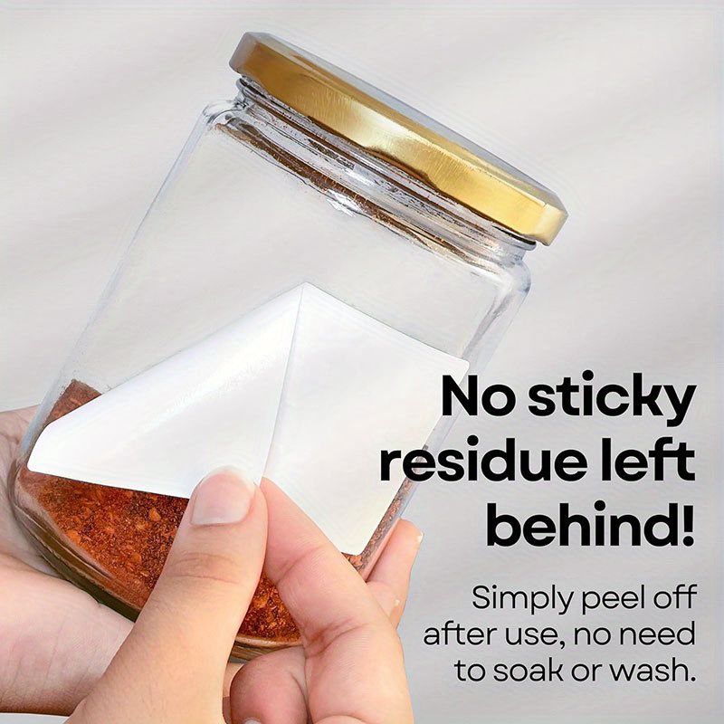 100pcs/10 sheets Waterproof Re - Food Storage Label recension och pris