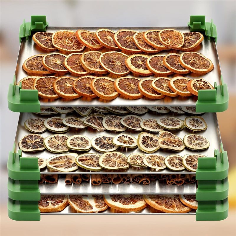 A67P-16-Piece Tray Stacker Set - Food Storage Freeze Dried recension och pris
