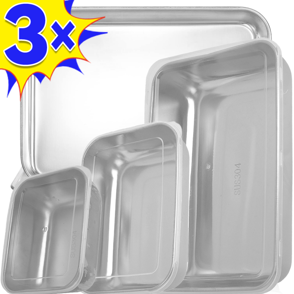 Stainless Steel Food Storage B - Food Storage Made Easy recension och pris