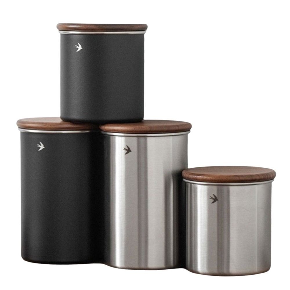 New Stainless Steel Matcha Jar - Food Storage News recension och pris