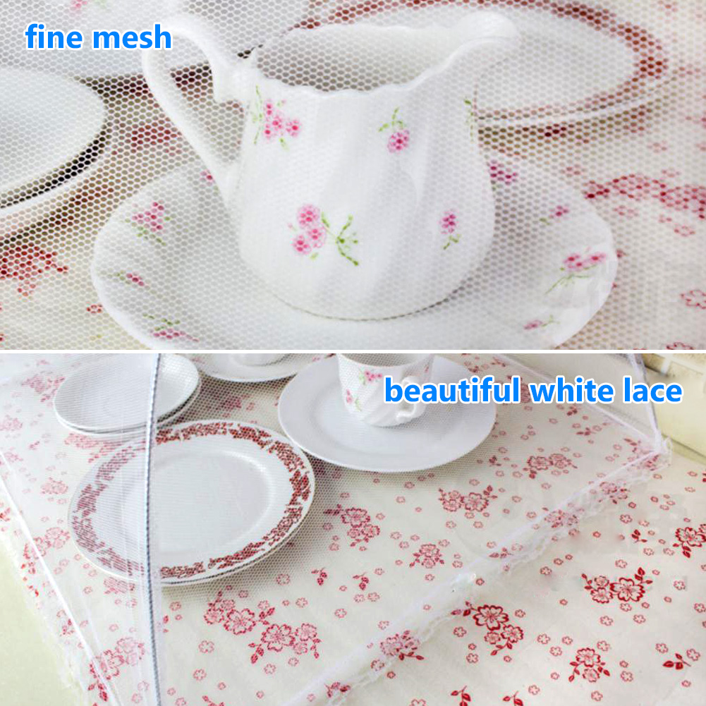 1-6pcs Foldable Food Mesh Cove - Food Storage Long Term recension och pris