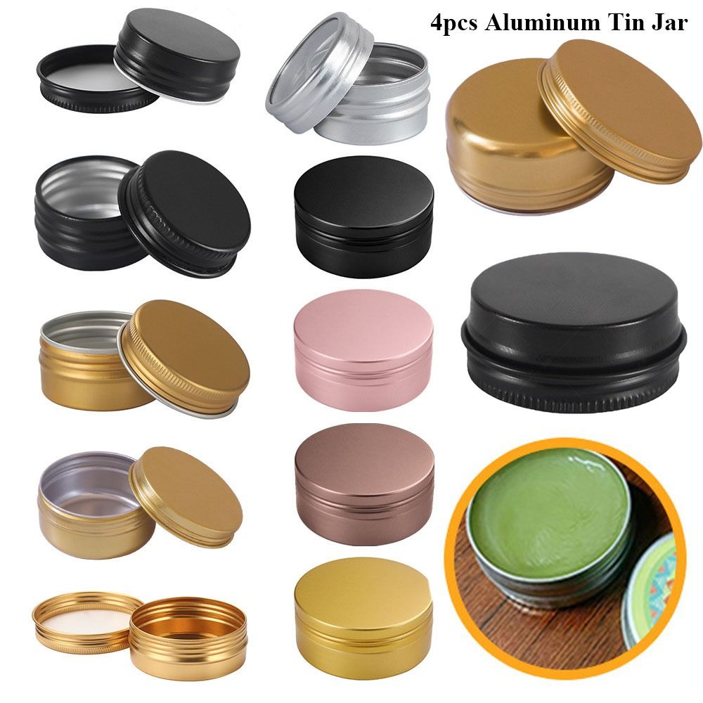 4pcs New Candle Jars for Cream - Food Storage News recension och pris