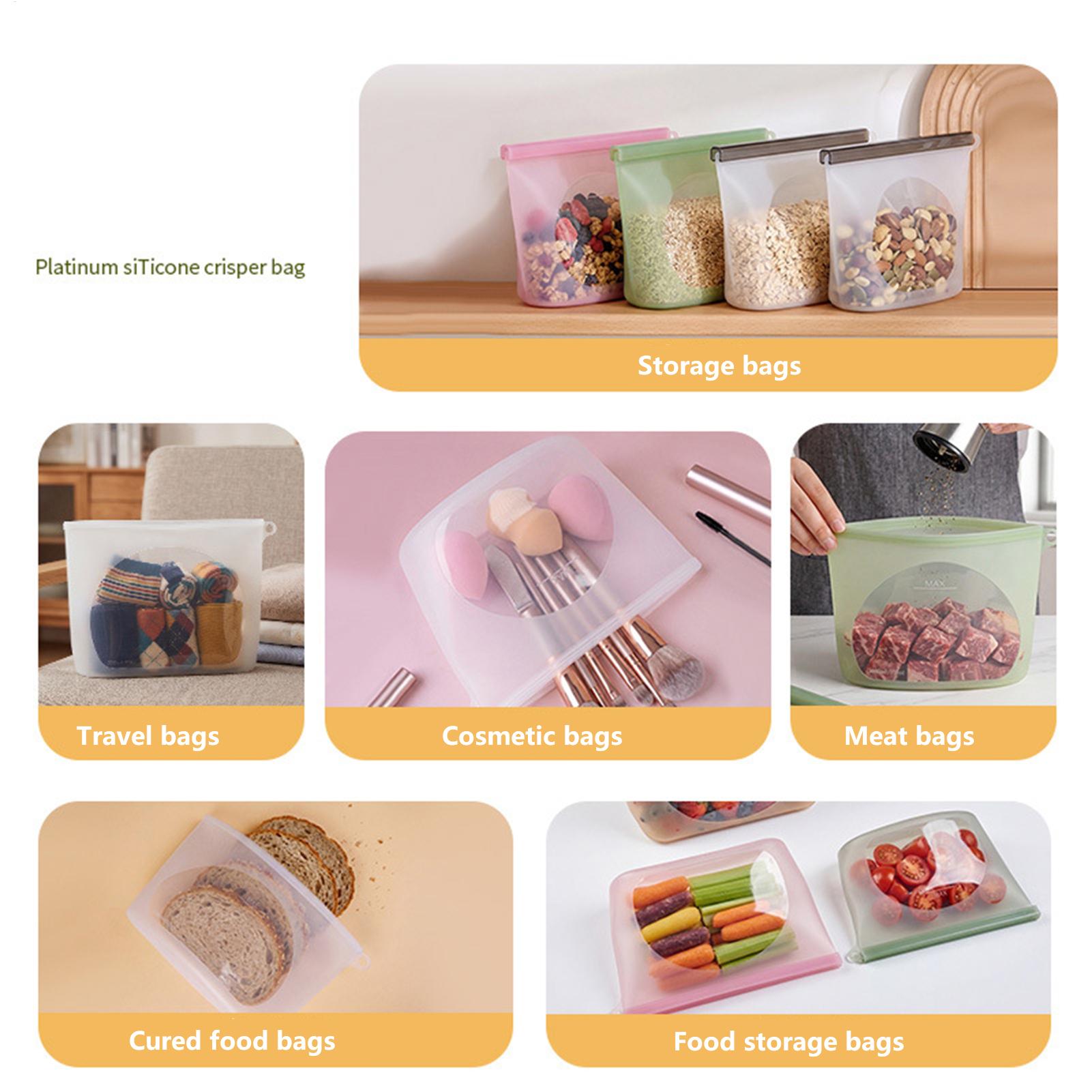 Silicone Bags For Food Storage - Food Storage Ziploc recension och pris