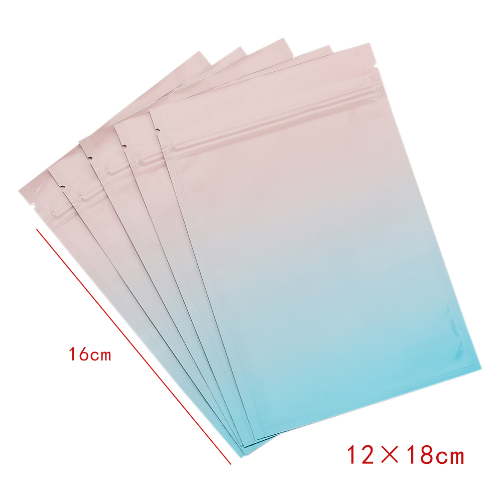 50pcs Gradient Zip Bags Opaque - Food Storage Zipper Bags recension och pris