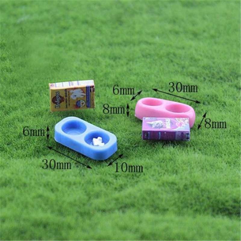 2Pcs/set Dollhouse Mini Dog/Ca - Food Storage Table recension och pris