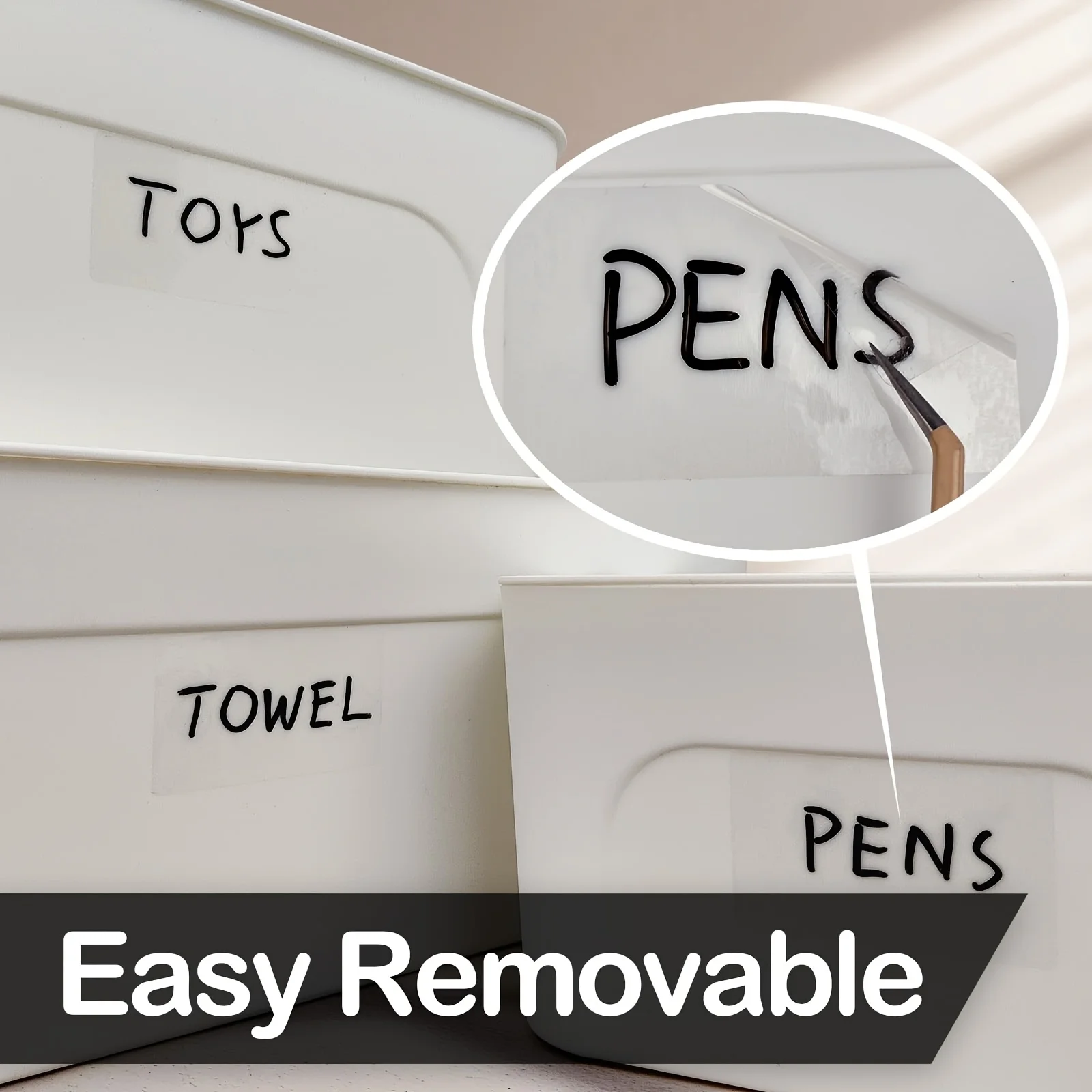 Removable waterproof label sti - Food Storage And Preservation recension och pris