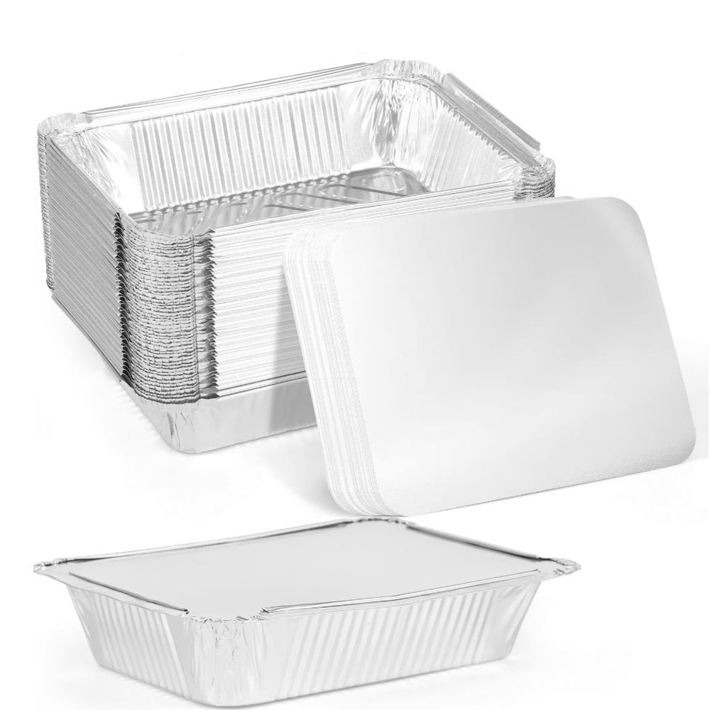10PCS New With Lids Aluminum F - Food Storage Table recension och pris