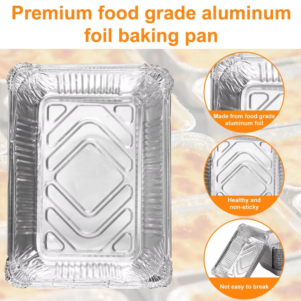 10PCS New With Lids Aluminum F - Food Storage Table recension och pris