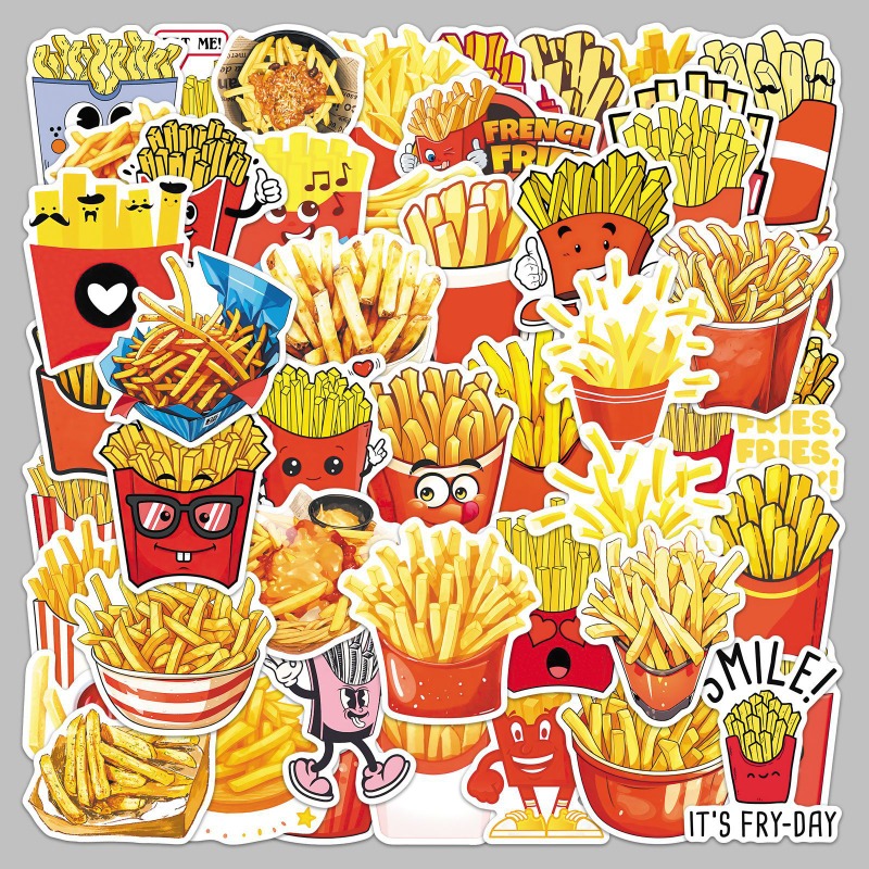 50pcs French Fries Delicious F - Food Storage Journal recension och pris