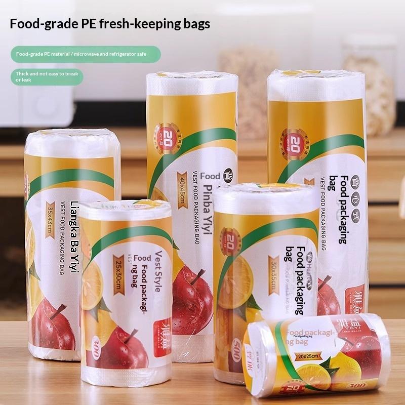 200/300/500pcs Food-Grade PE H - Food Storage Microwave Safe recension och pris