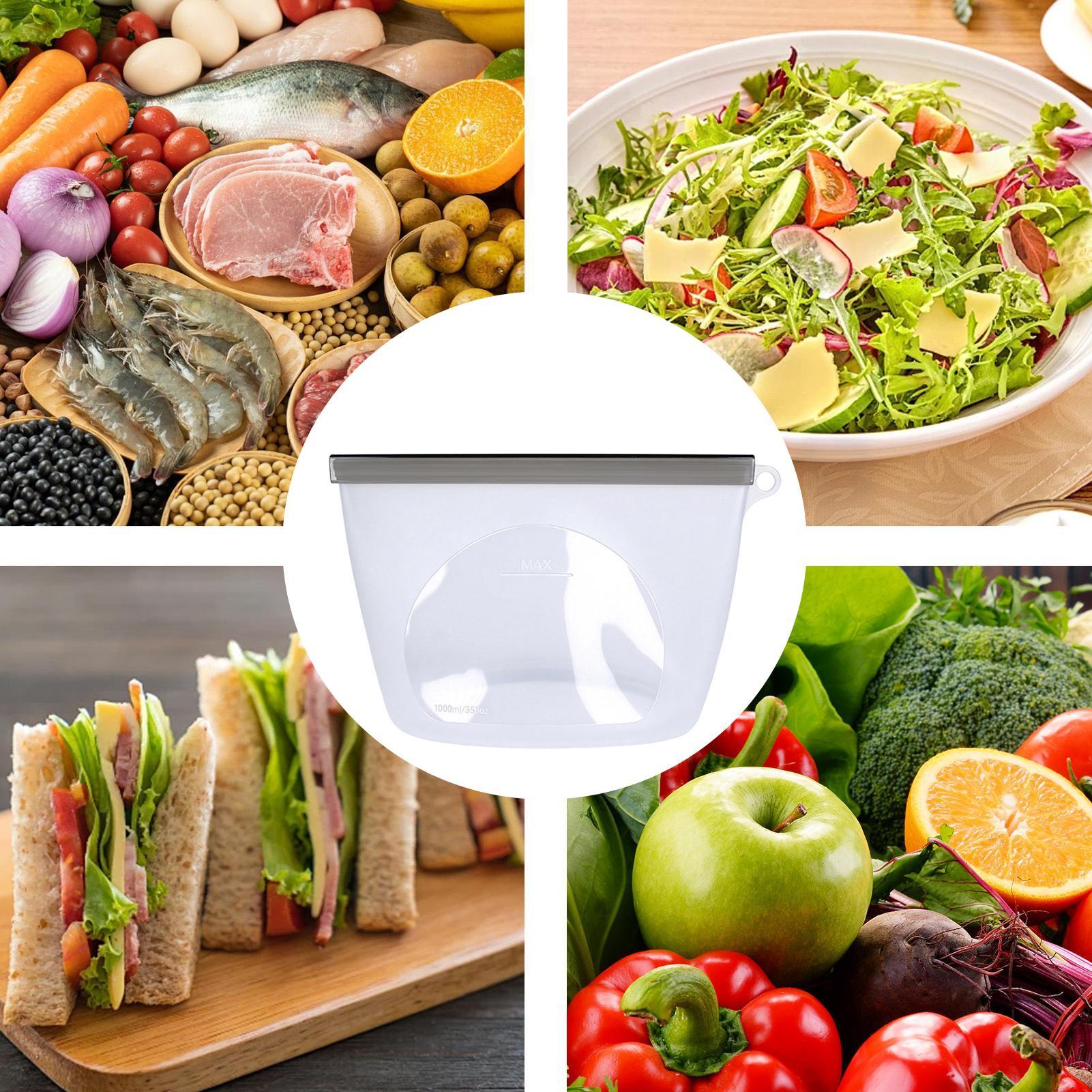 Reusable Food Storage Bags Lea - Food Storage Ziploc recension och pris