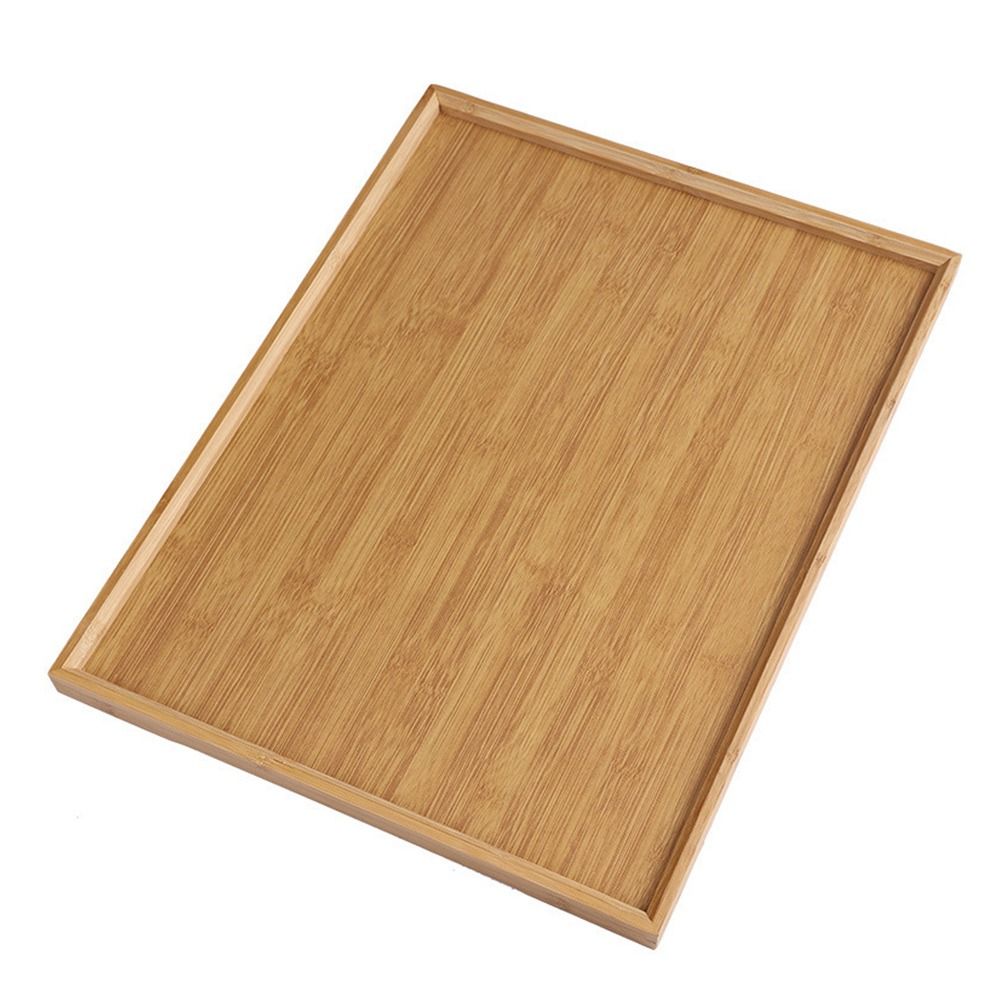 Decorate Tray Natural Bamboo B - Food Storage Table recension och pris