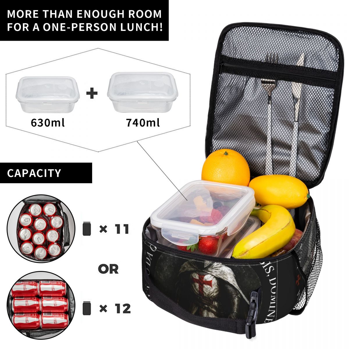 Templar Knight Crusader Resuab - Food Storage Medieval recension och pris