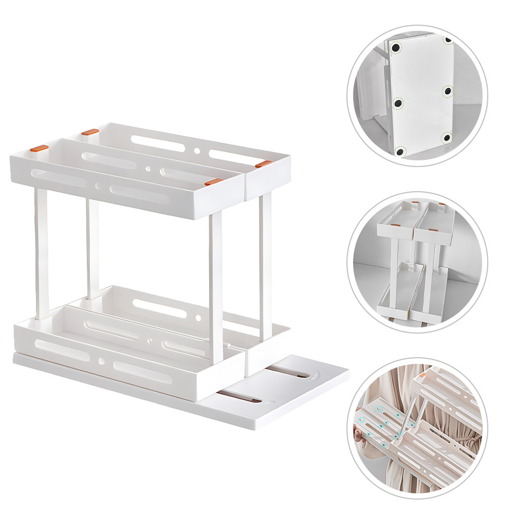2 Tier Sliding Kitchen Storage - Food Storage Without Plastic recension och pris