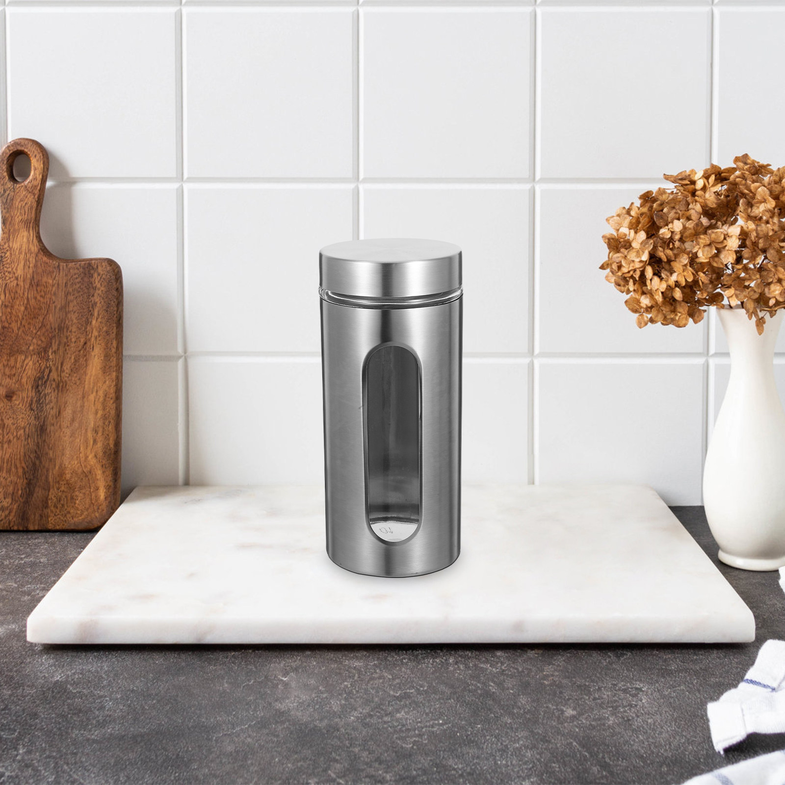950Ml Stainless Steel Kitchen  - Food Storage Glass Containers recension och pris