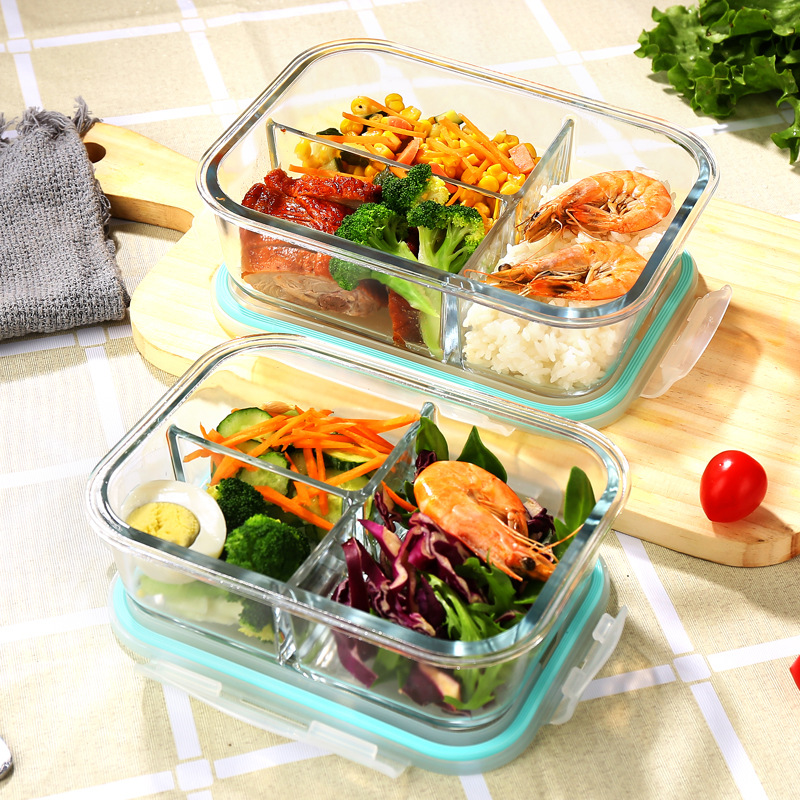 Glass Fresh-Keeping Box high B - Food Storage Glass Containers recension och pris