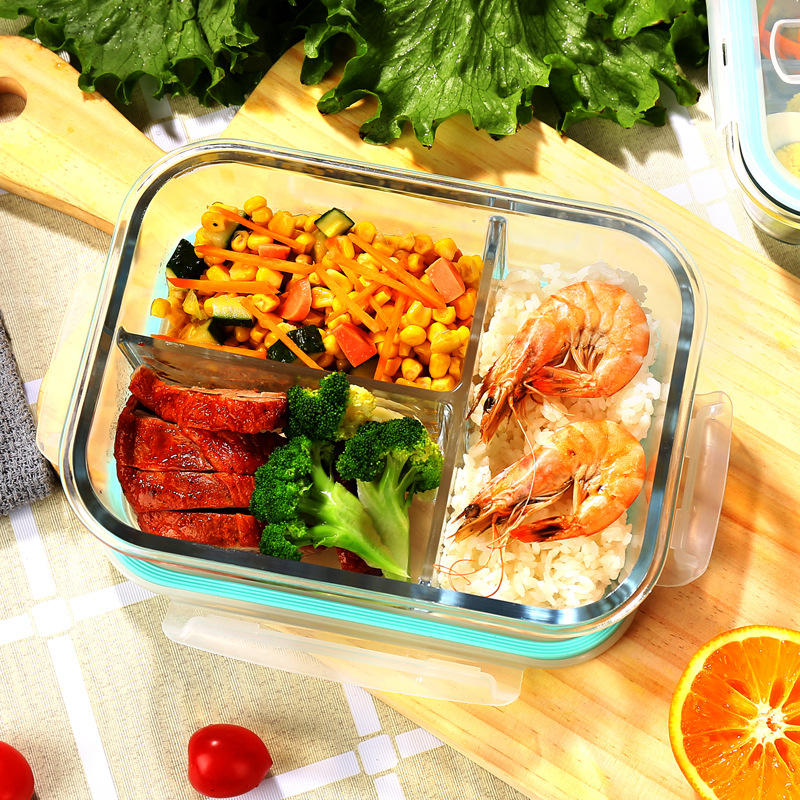 Glass Fresh-Keeping Box high B - Food Storage Glass Containers recension och pris