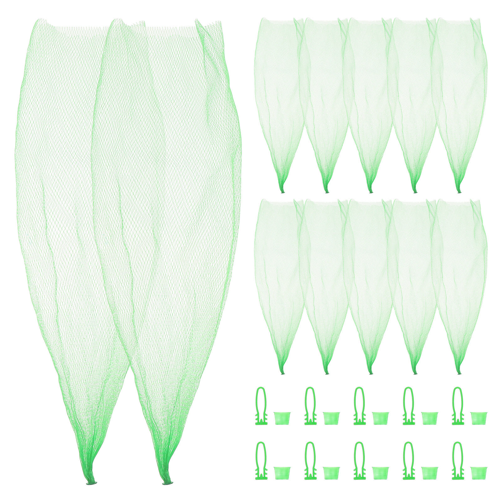 100Sets Daily Use Reusable Mes - Produce Bag Reusable Mesh recension och pris