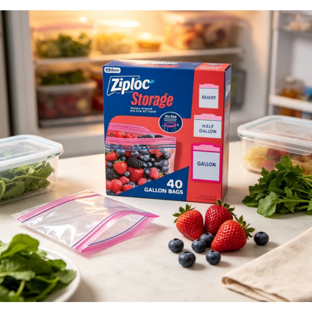 Ziploc Brand Food Storage Bags - Food Storage Ziploc recension och pris