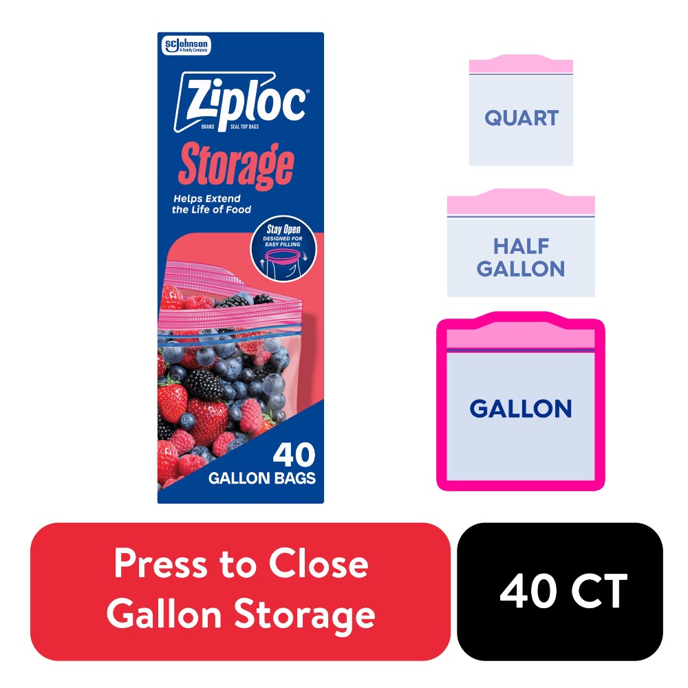 Ziploc Brand Food Storage Bags - Food Storage Ziploc recension och pris