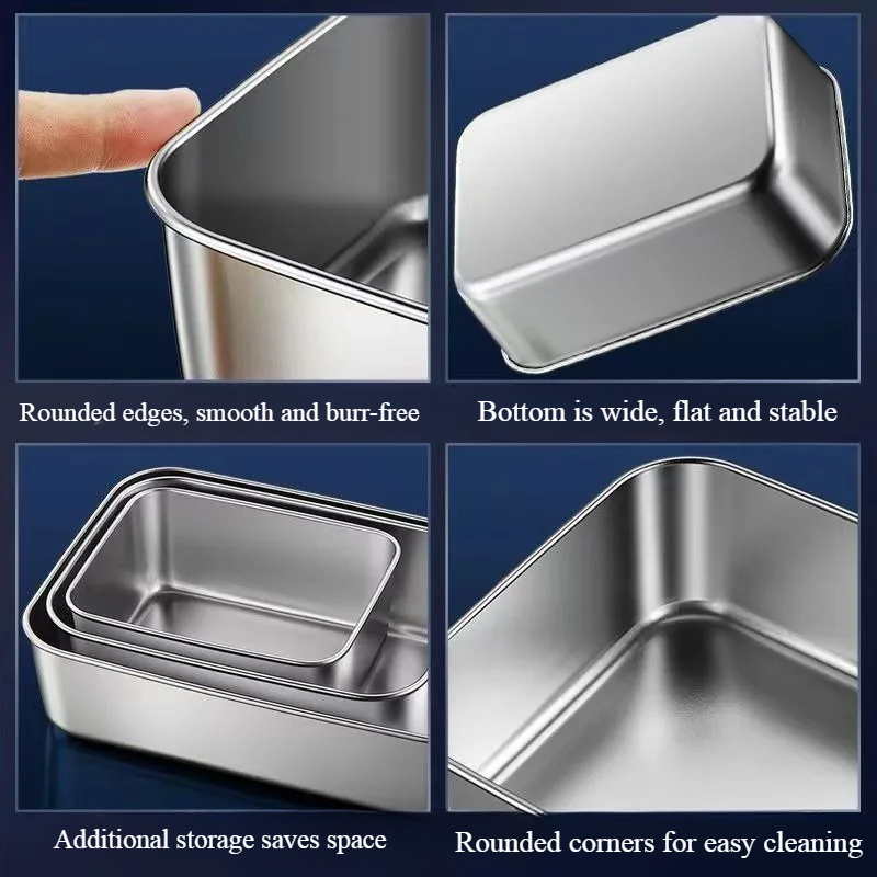 Stainless Steel Food Storage S - Food Storage Table recension och pris