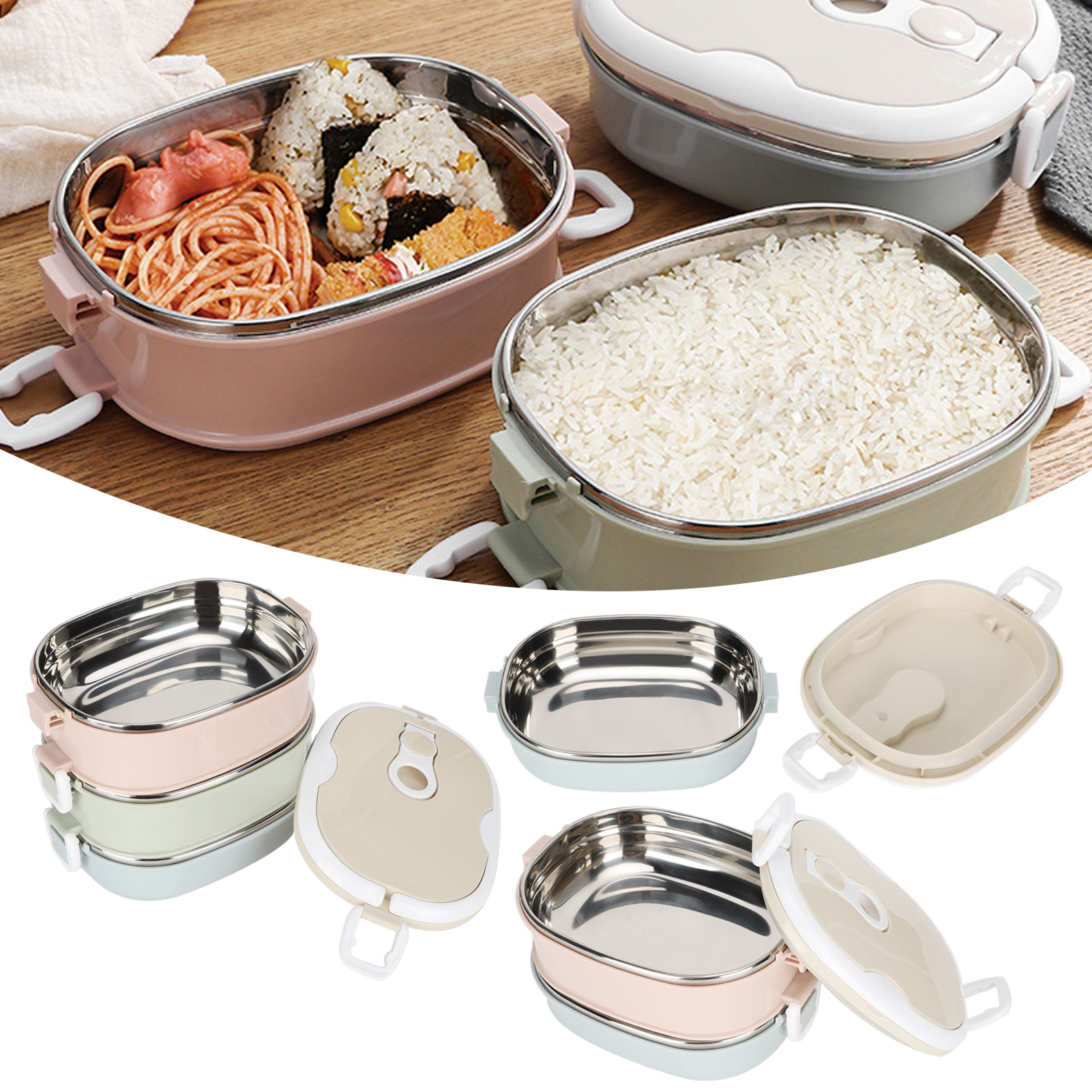 Lunch Box Lunch Box Portable S - Food Storage Utensils recension och pris